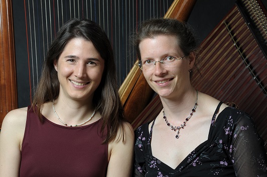Duo Via Corda - Angelika Weber (Hackbrett) und Judith Geißler-Herzog (Harfe)